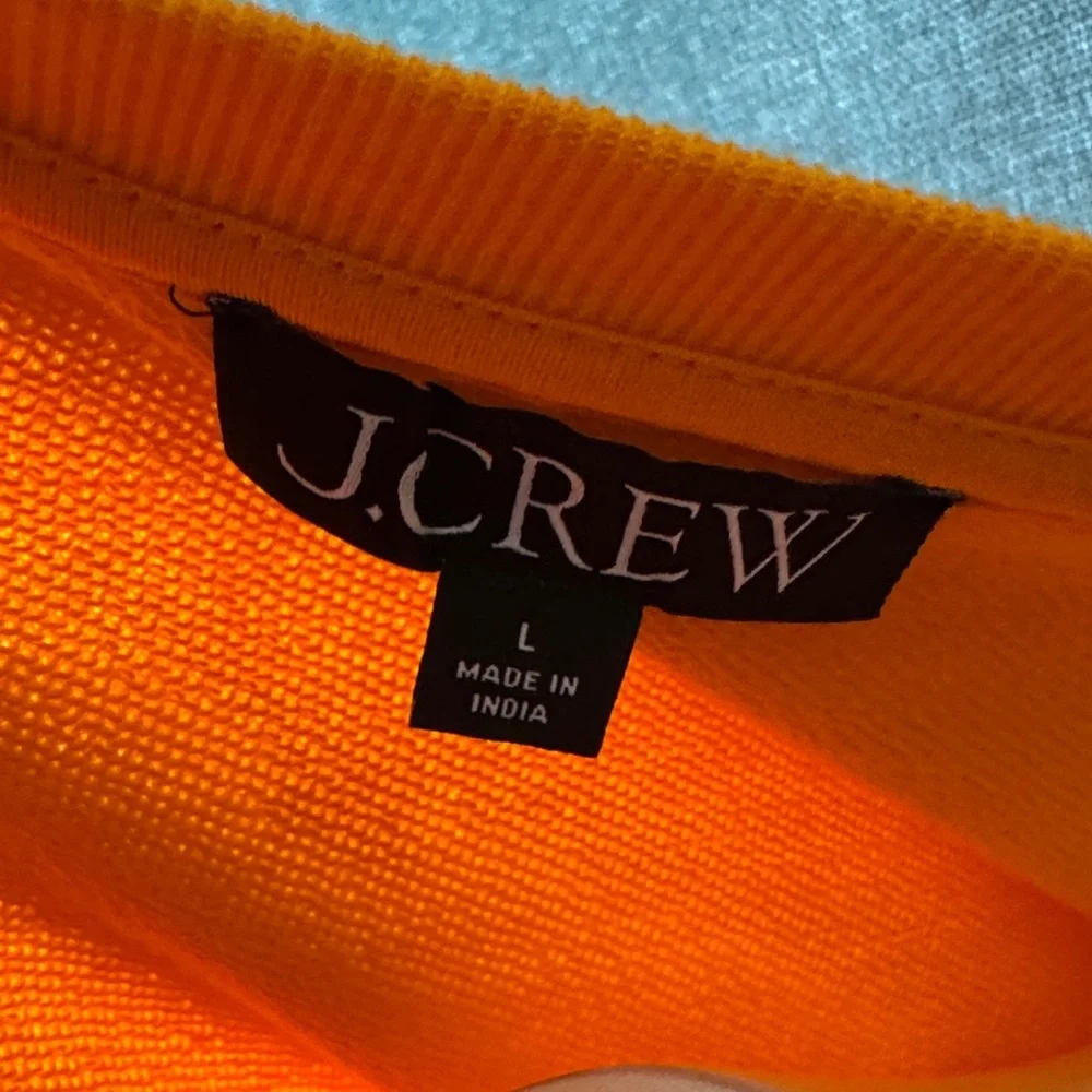 J. Crew bright orange